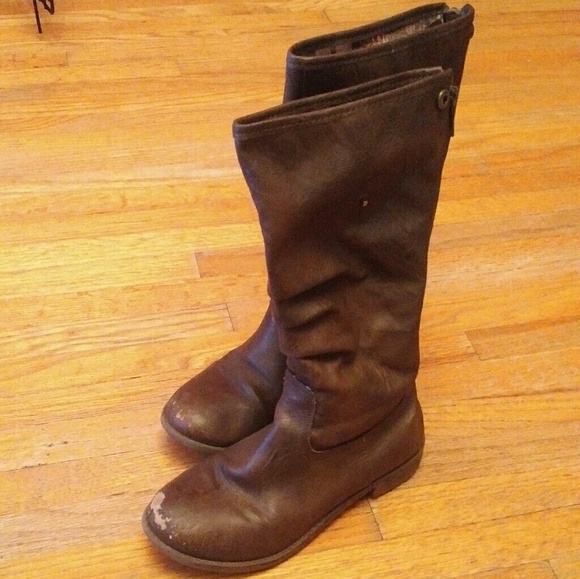 COPY - American Eagle brown tall girl size 2 boots - Picture 1 of 8